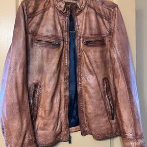 Jacket Leather Patrick James Large